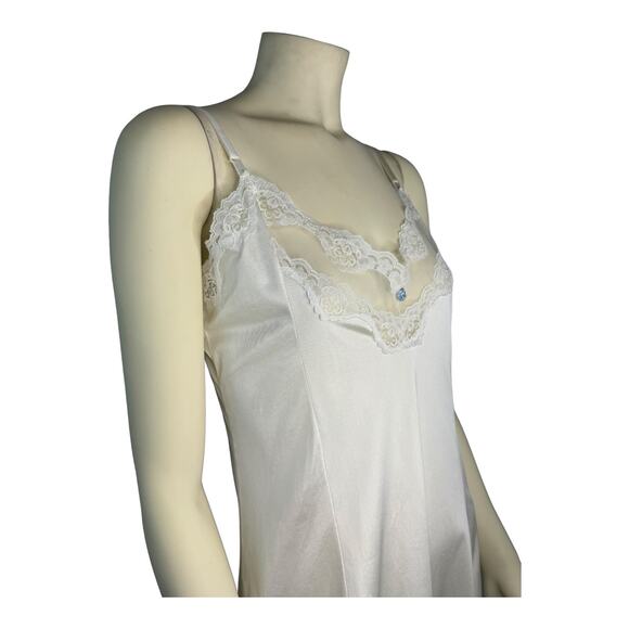 American Vintage Melody Lingerie full slip with lace in white size 38 - Picture 7 of 15
